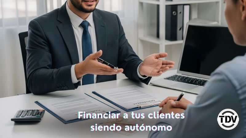 Financiar a tus clientes siendo autónomo